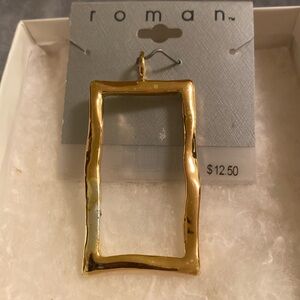 Roman large charm for a necklace, no chain.  Length-5 centimeters, width 3 cm